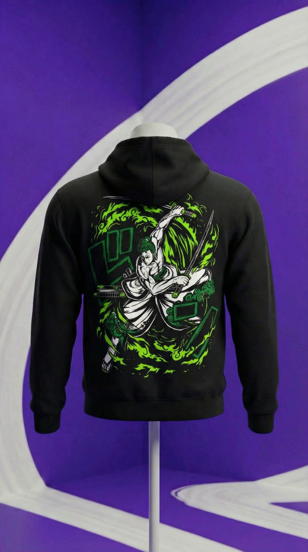 Roronoa Zoro “Green Slash” Hoodie