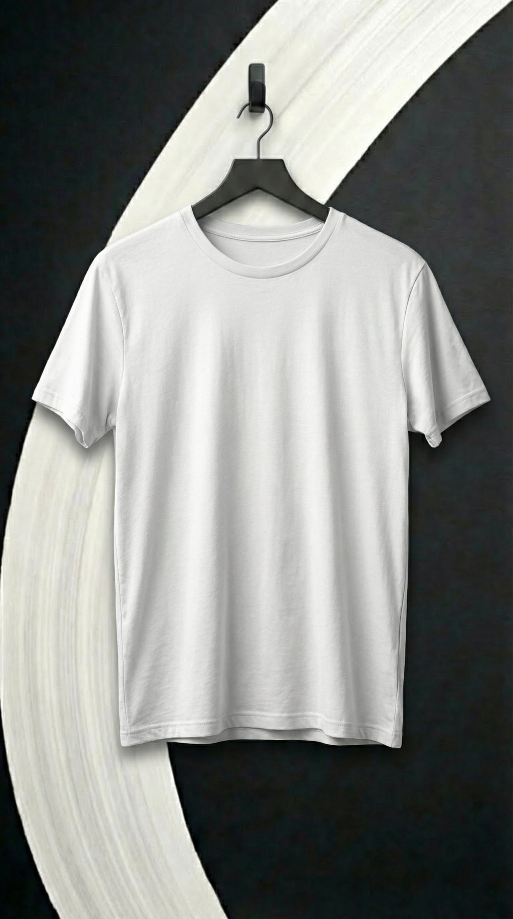 ACE Space basic t-shirt minimal in white
