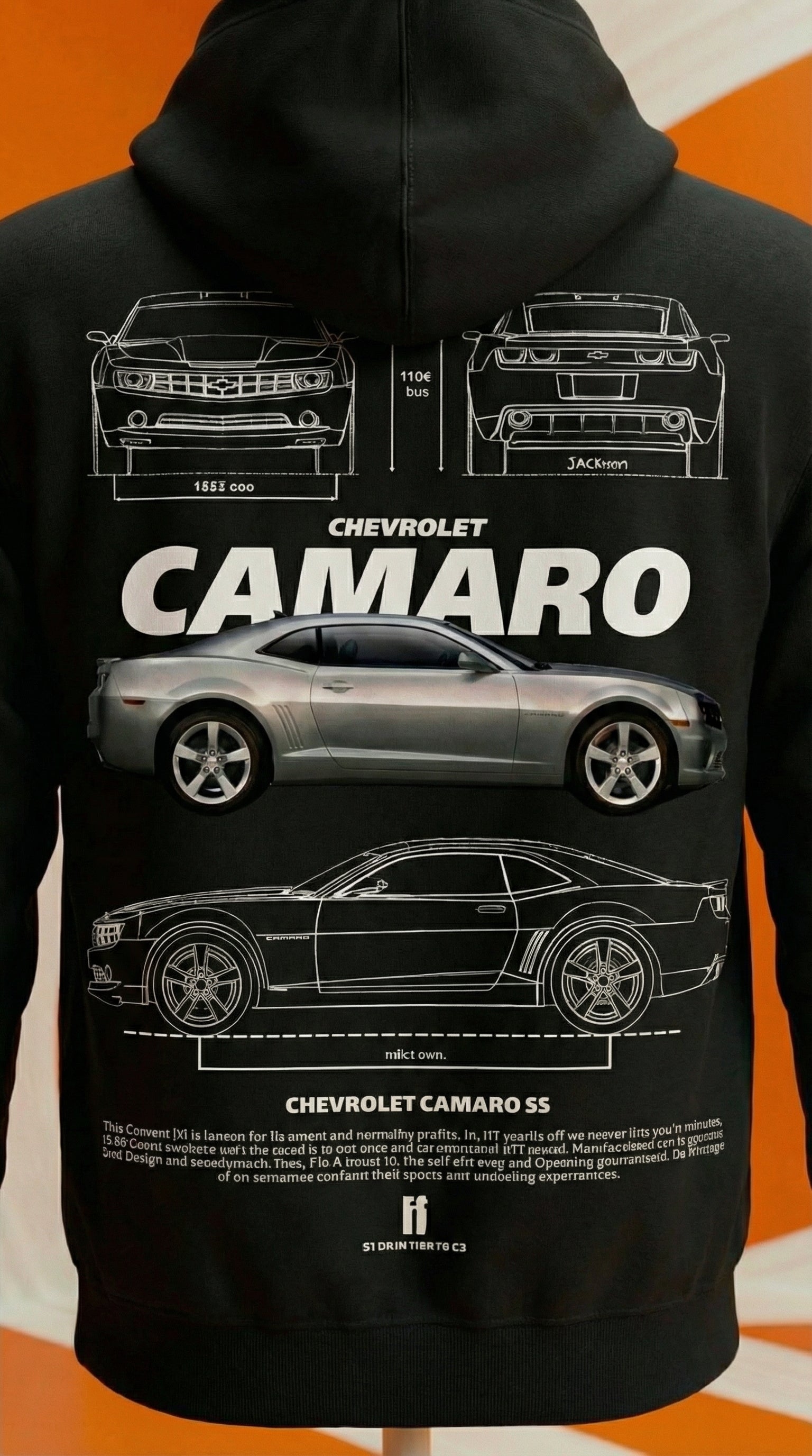 Chevrolet Camaro Blueprint Hoodie