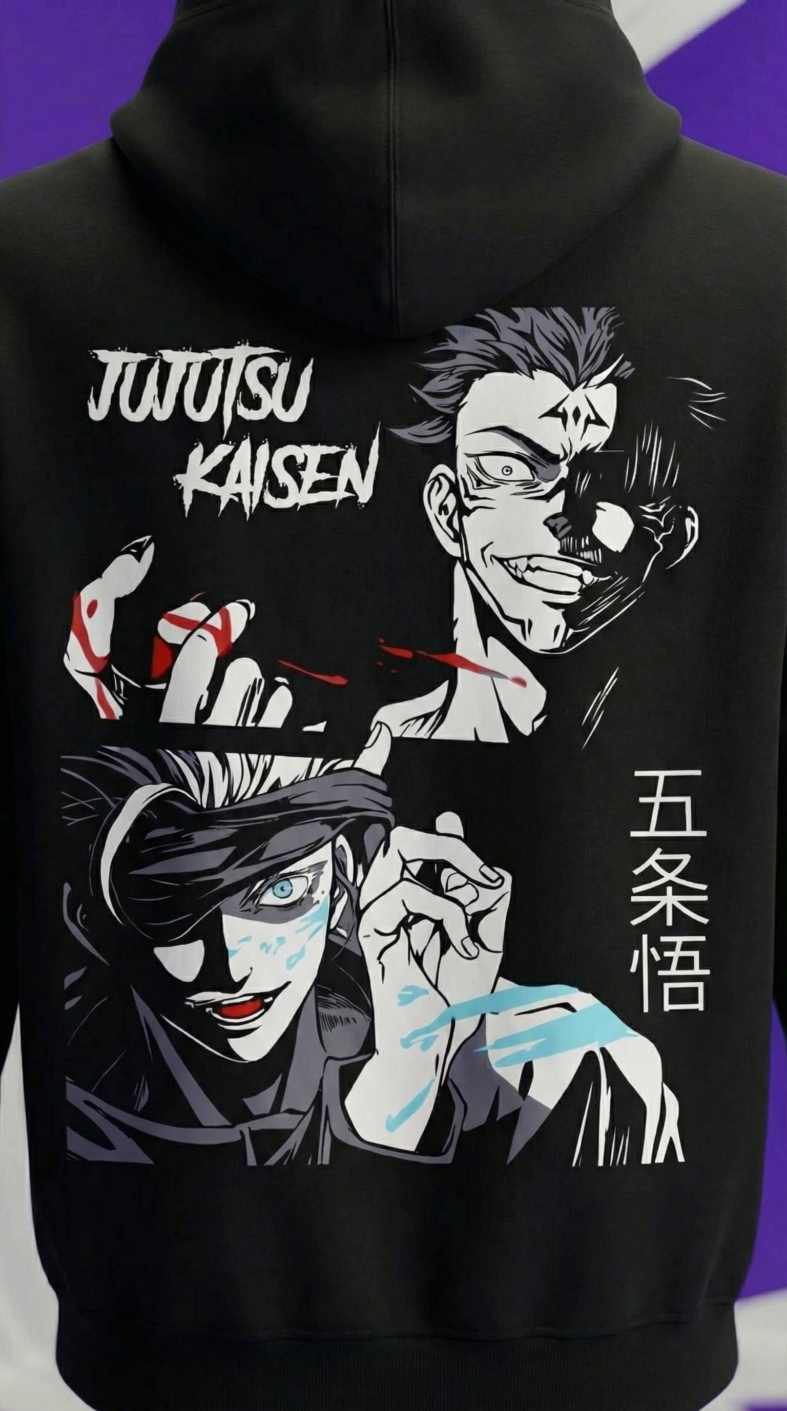 Gojo Satoru x Sukuna JJK Hoodie