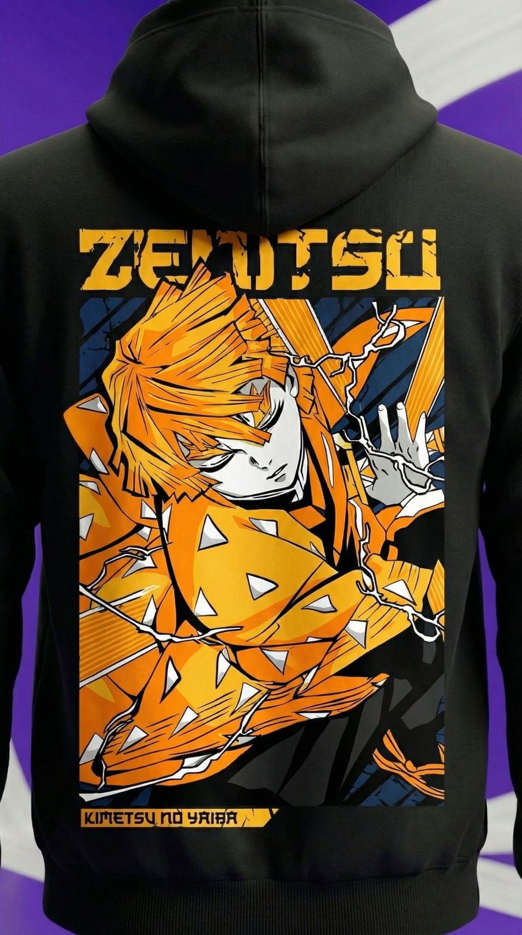 Zenitsu Agatsuma Demon Slayer Hoodie