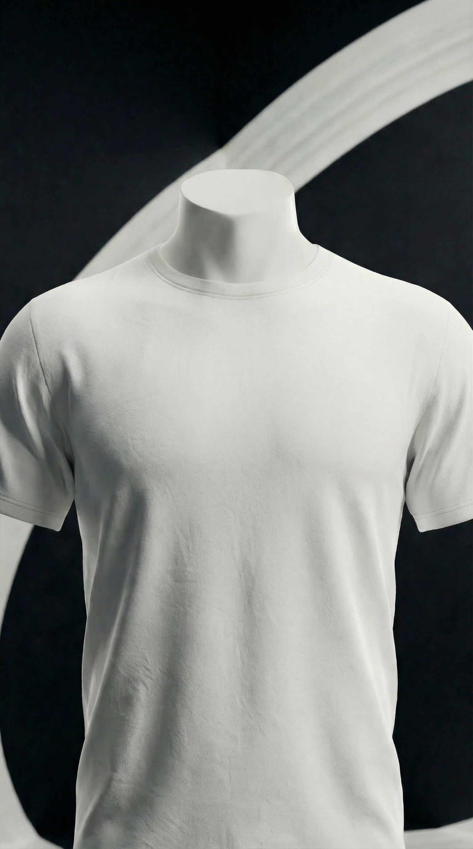 ACE Space basic t-shirt minimal in white
