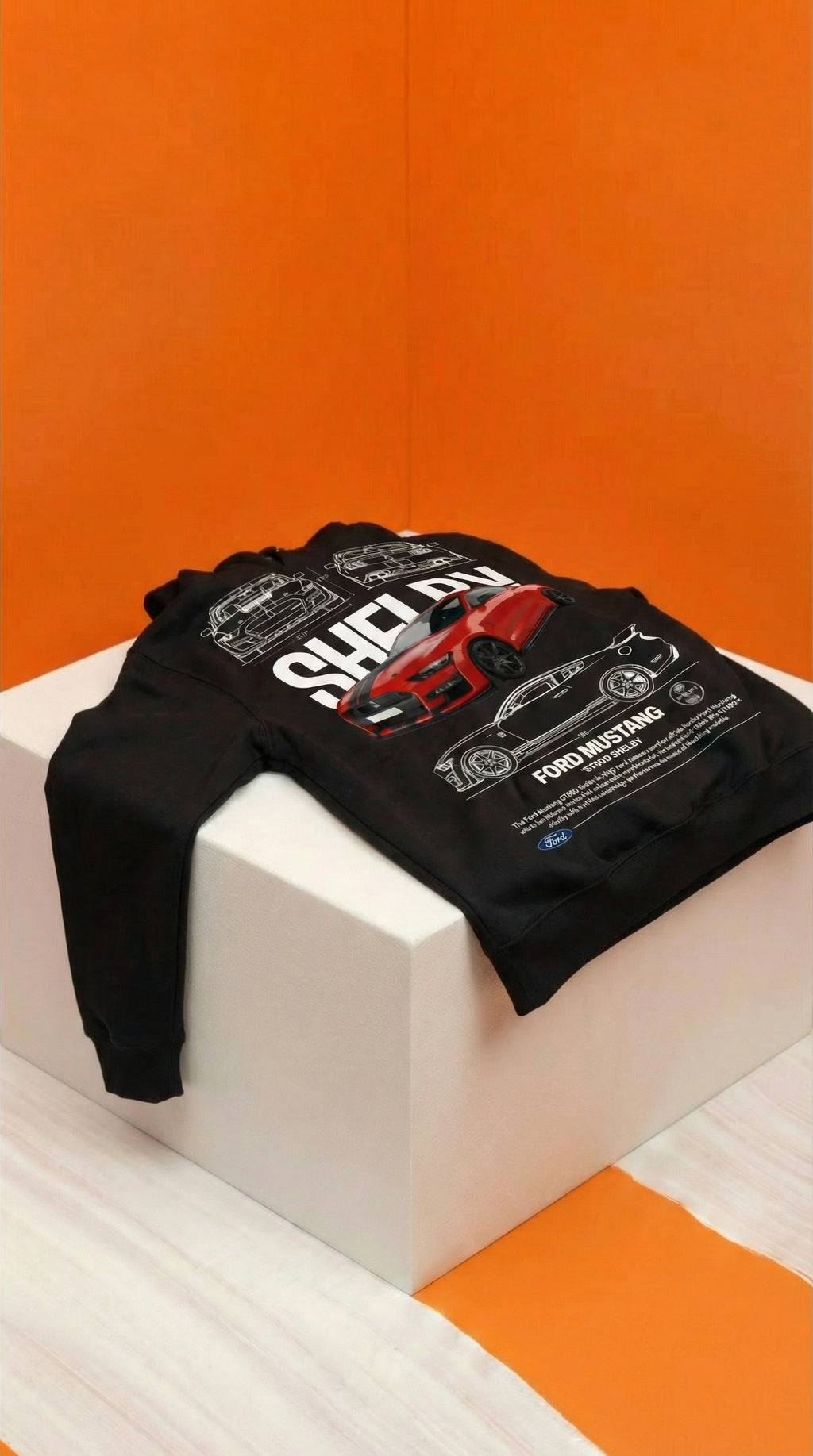 Ford Mustang Shelby GT500 Blueprint Hoodie