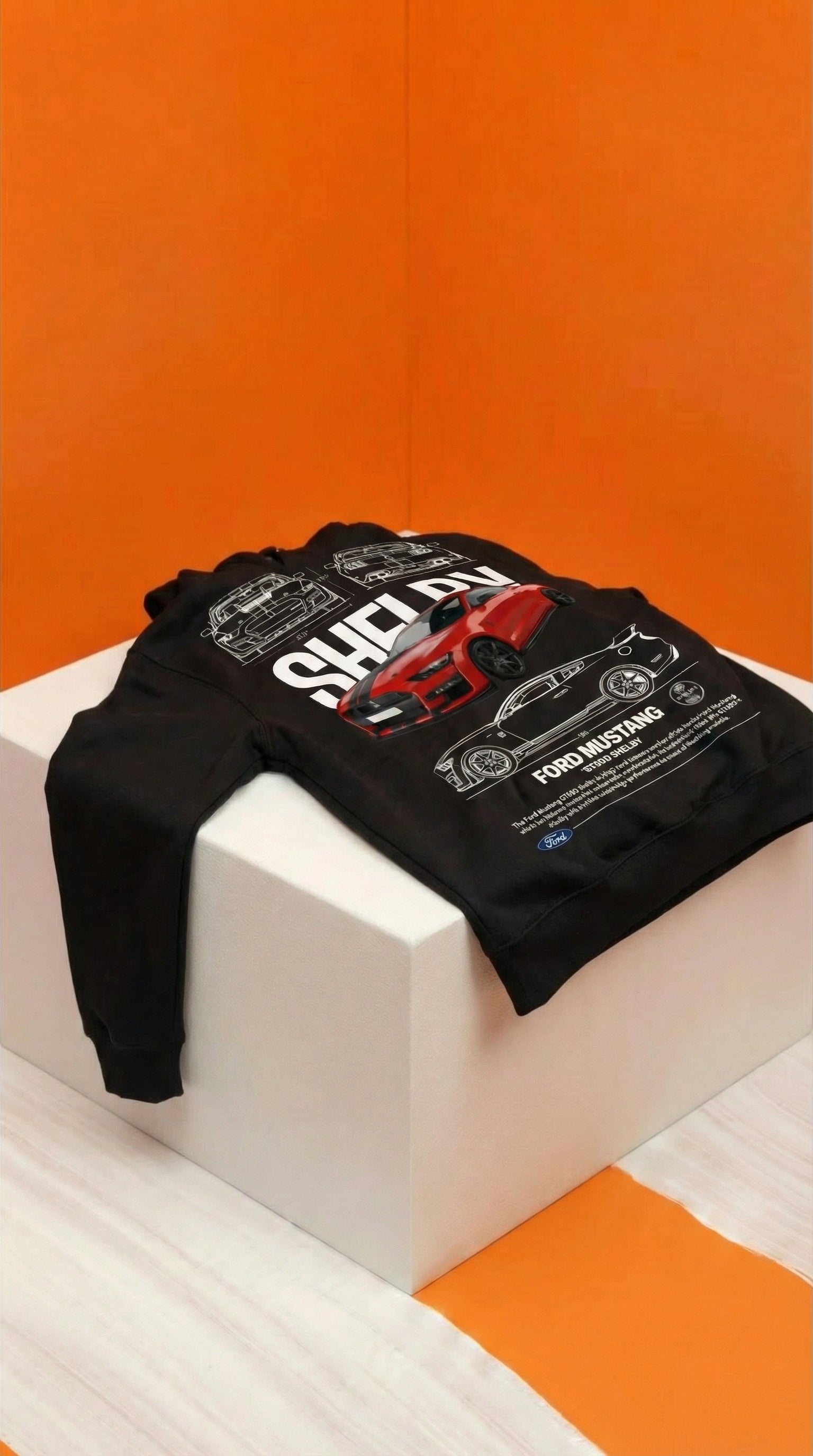 Ford Mustang Shelby GT500 Blueprint Hoodie