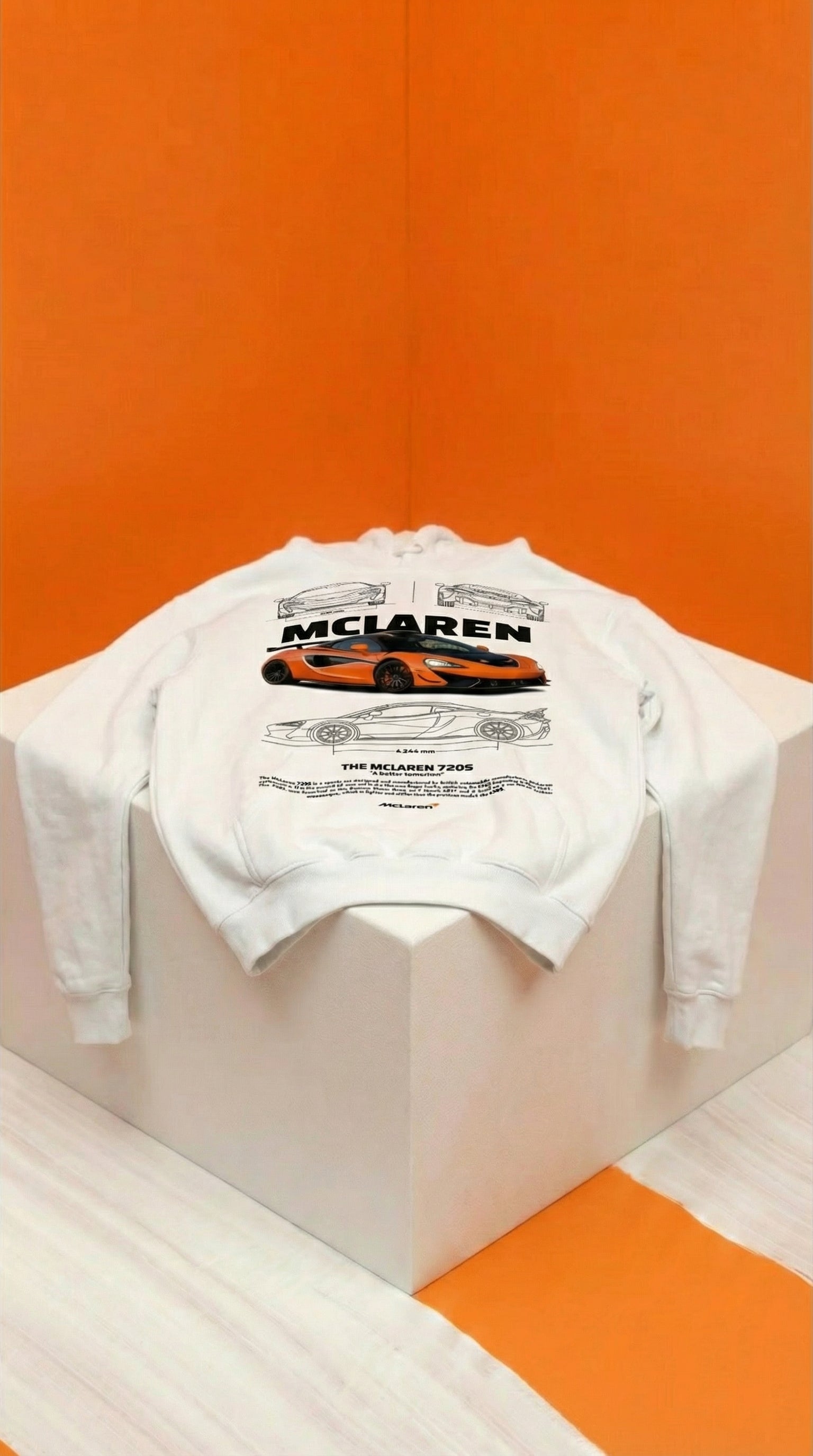 McLaren 720S Blueprint Hoodie