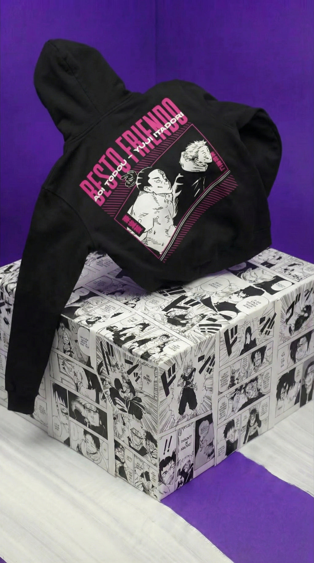 Besto Friendo – Aoi Todo x Yuji Itadori JJK Hoodie
