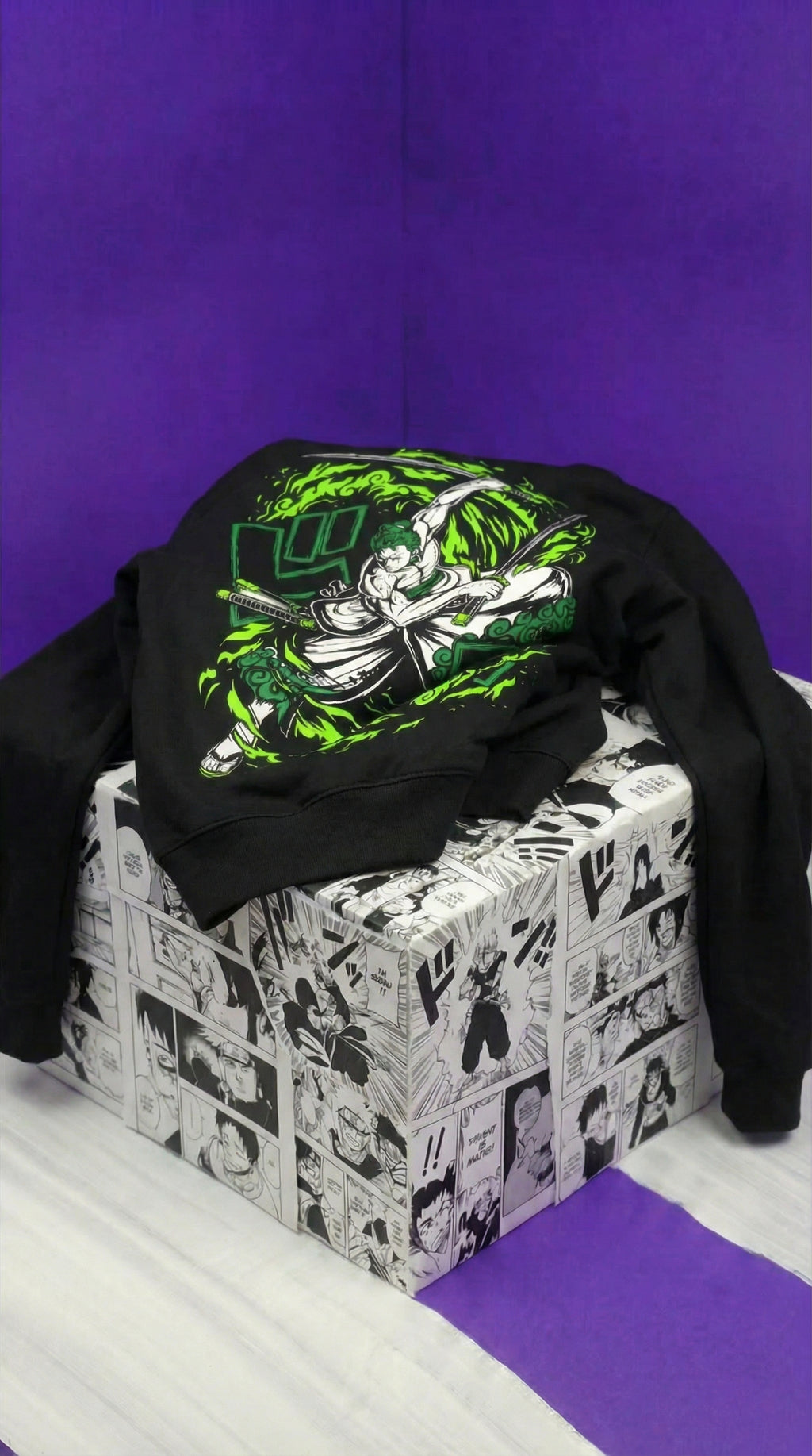 Roronoa Zoro “Green Slash” Hoodie