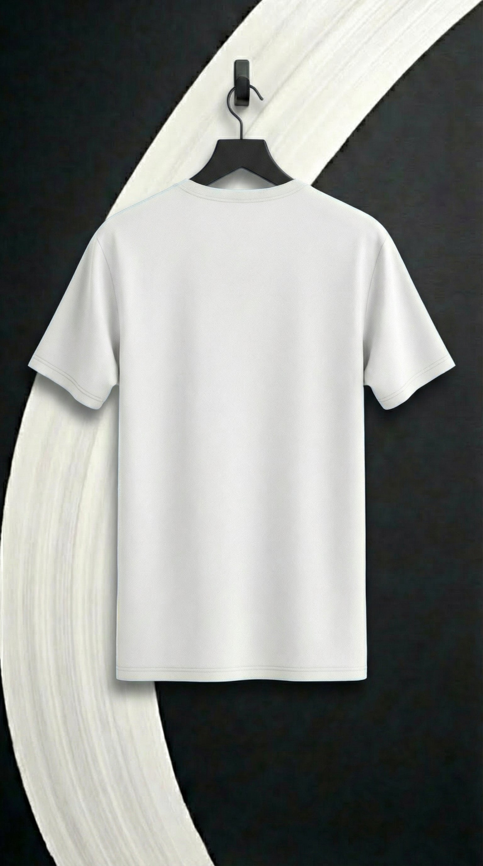 ACE Space basic t-shirt minimal in white
