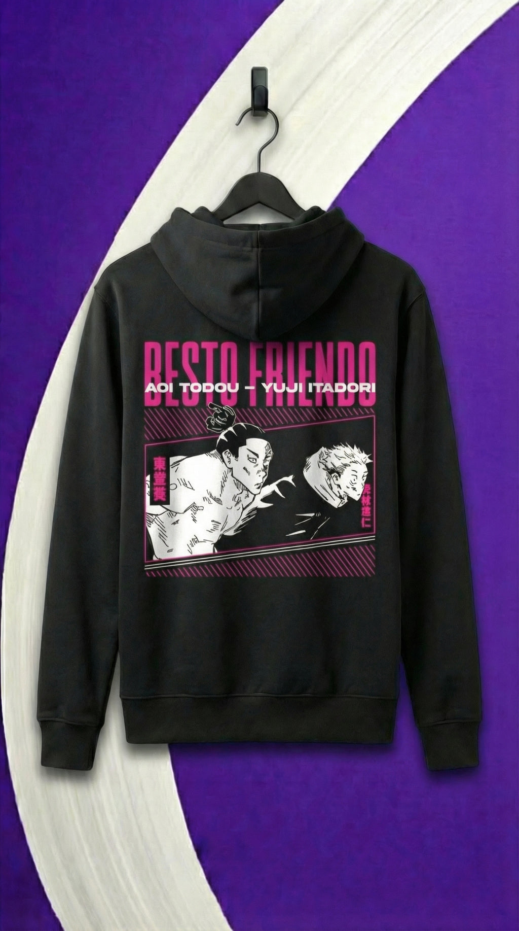 Besto Friendo – Aoi Todo x Yuji Itadori JJK Hoodie