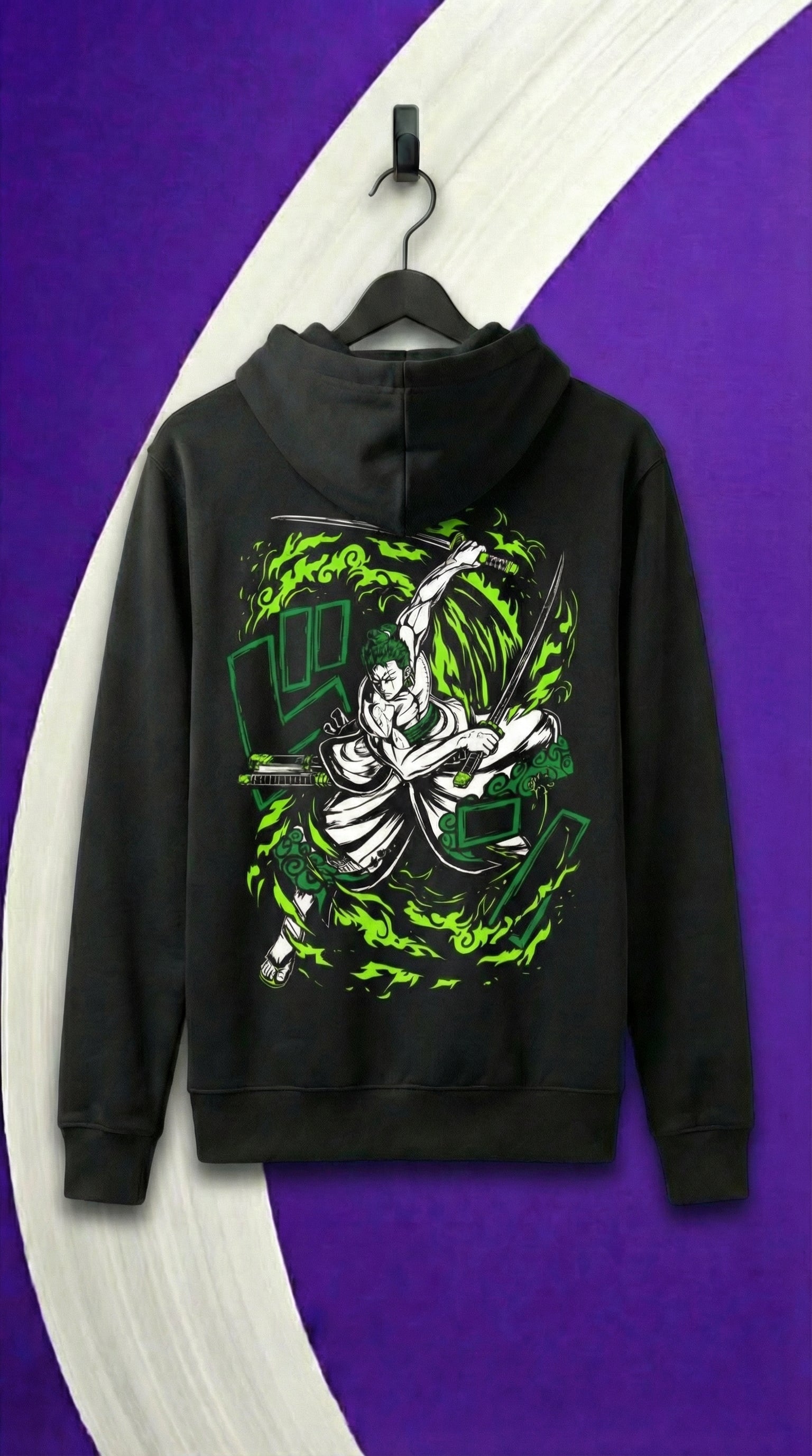 Roronoa Zoro “Green Slash” Hoodie