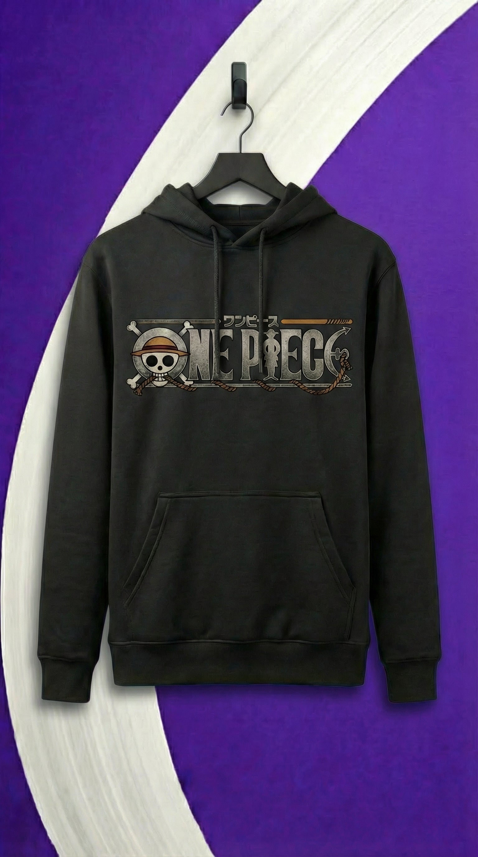 One Piece Straw Hat Skull Hoodie