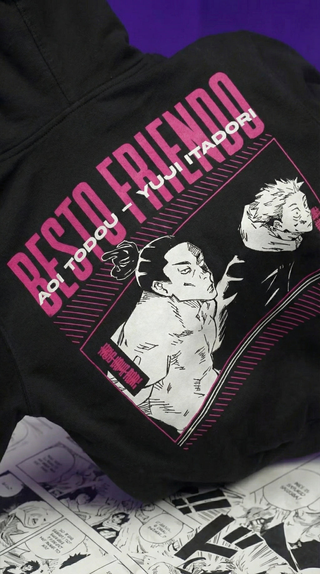 Besto Friendo – Aoi Todo x Yuji Itadori JJK Hoodie