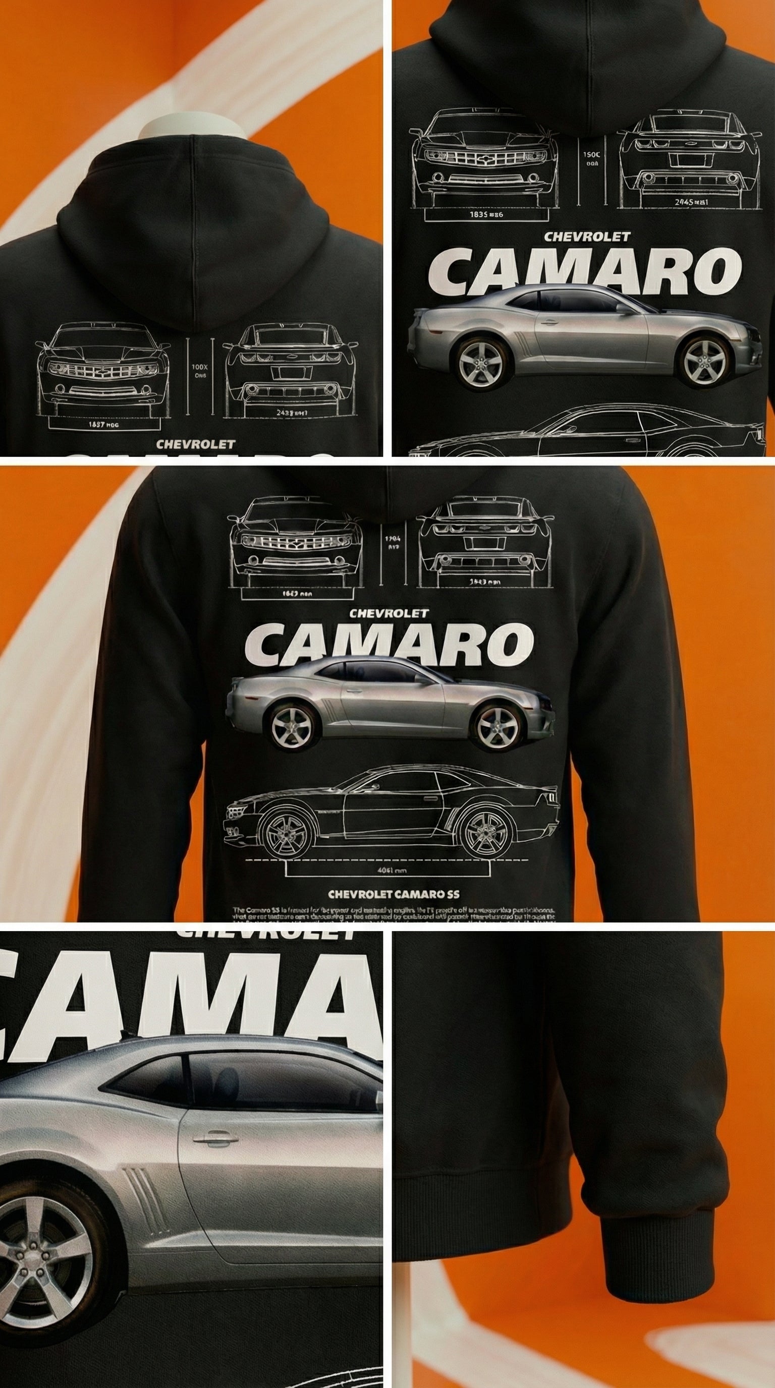 Chevrolet Camaro Blueprint Hoodie