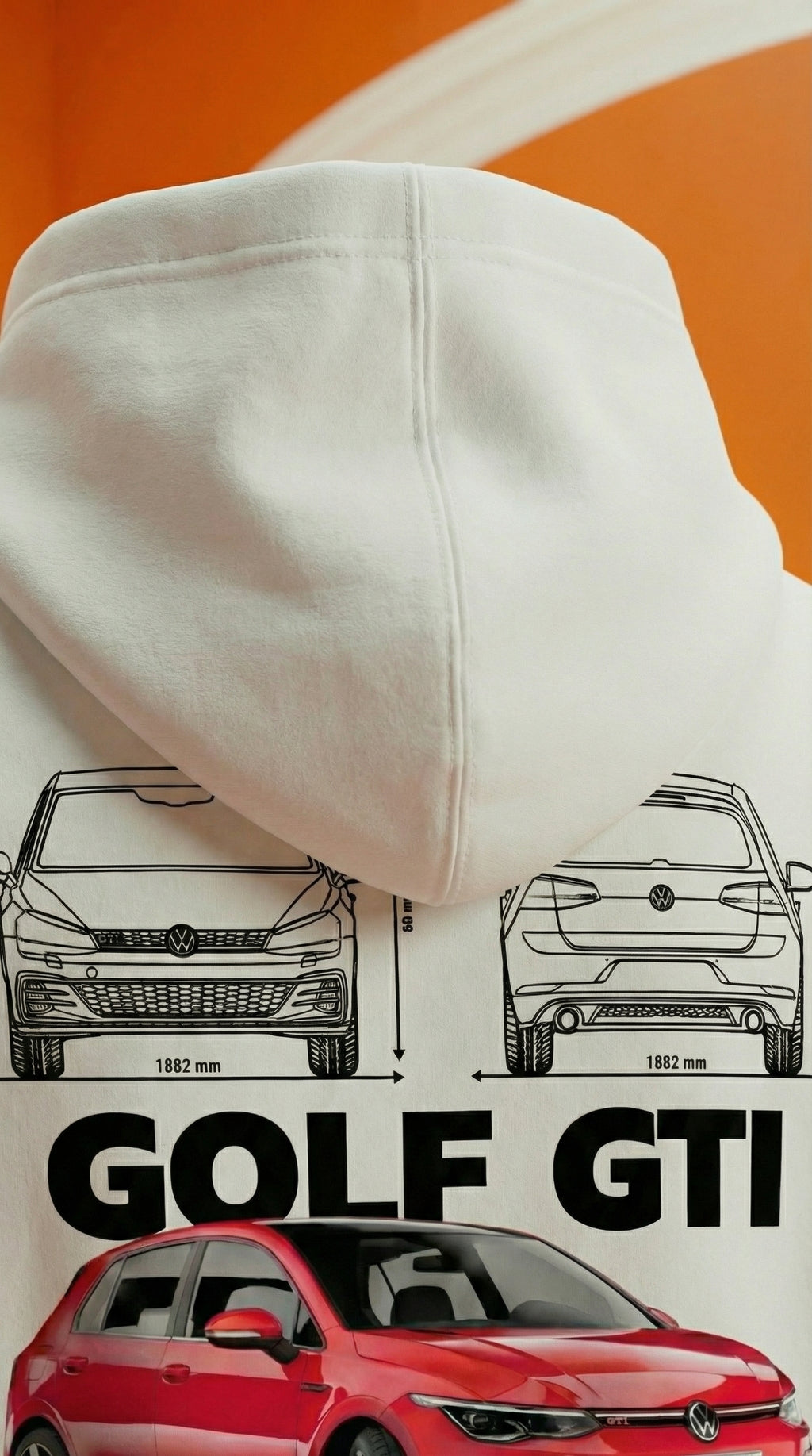 Sweat à capuche Volkswagen Golf GTI Blueprint