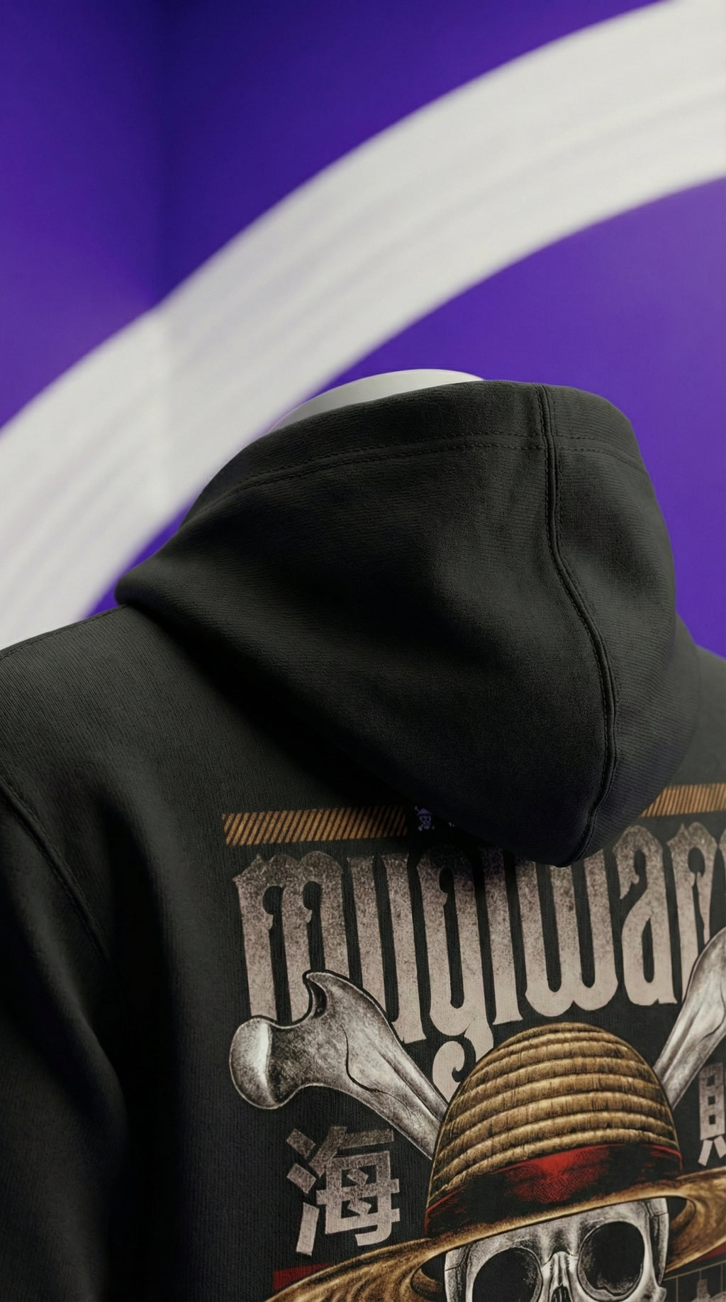 One Piece Straw Hat Skull Hoodie