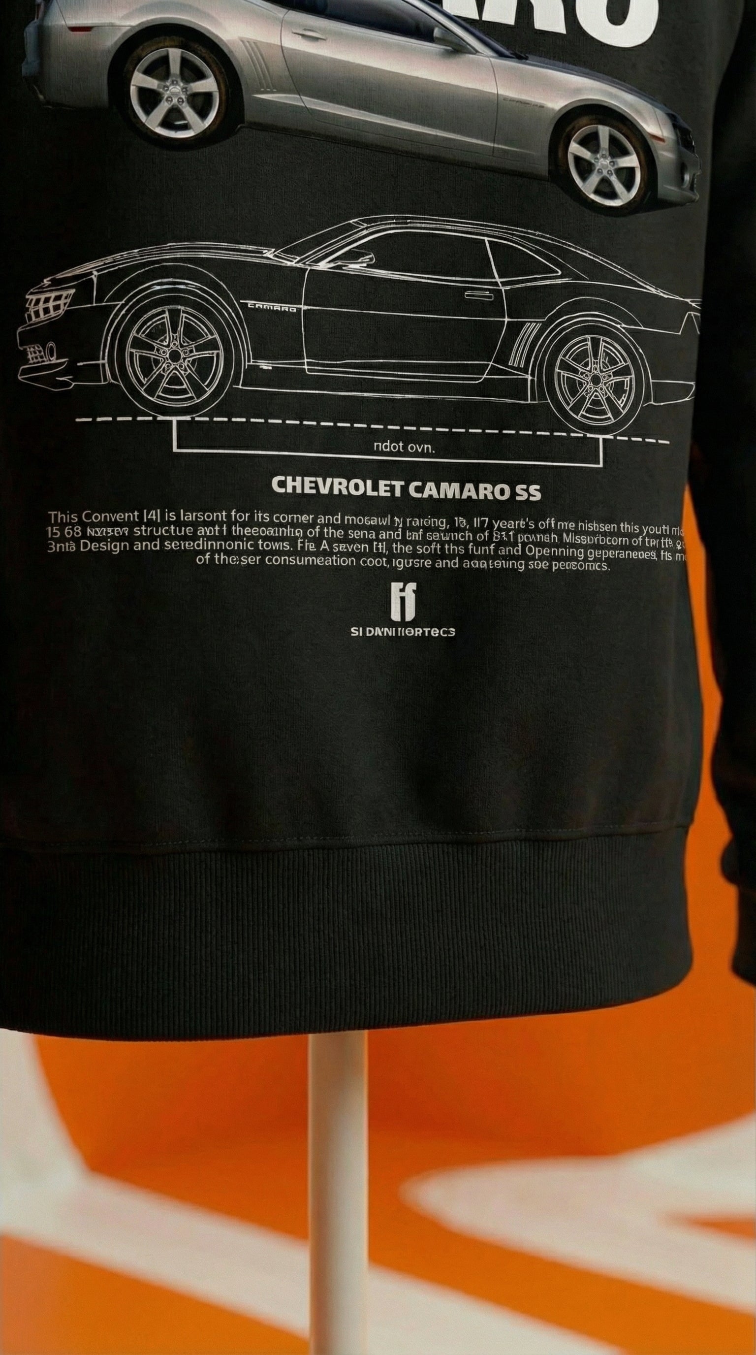 Chevrolet Camaro Blueprint Hoodie