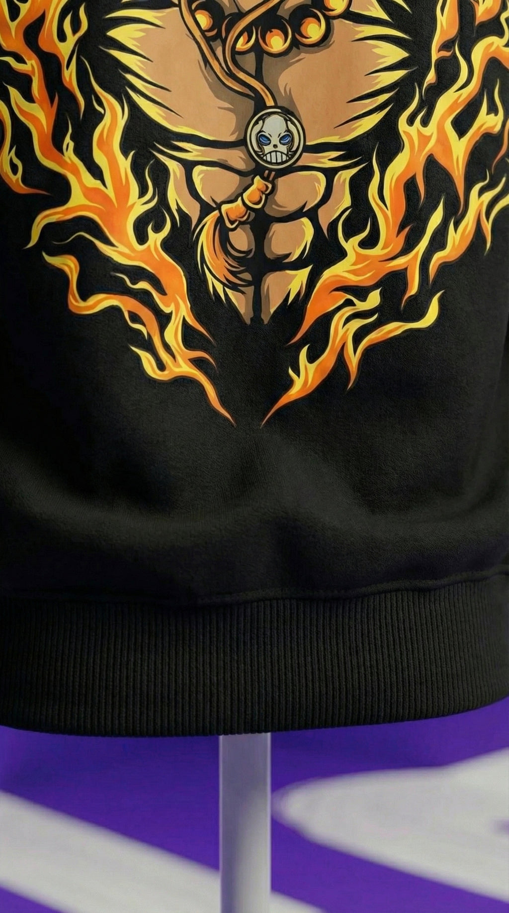 Portgas D. Ace Flame Ring Hoodie