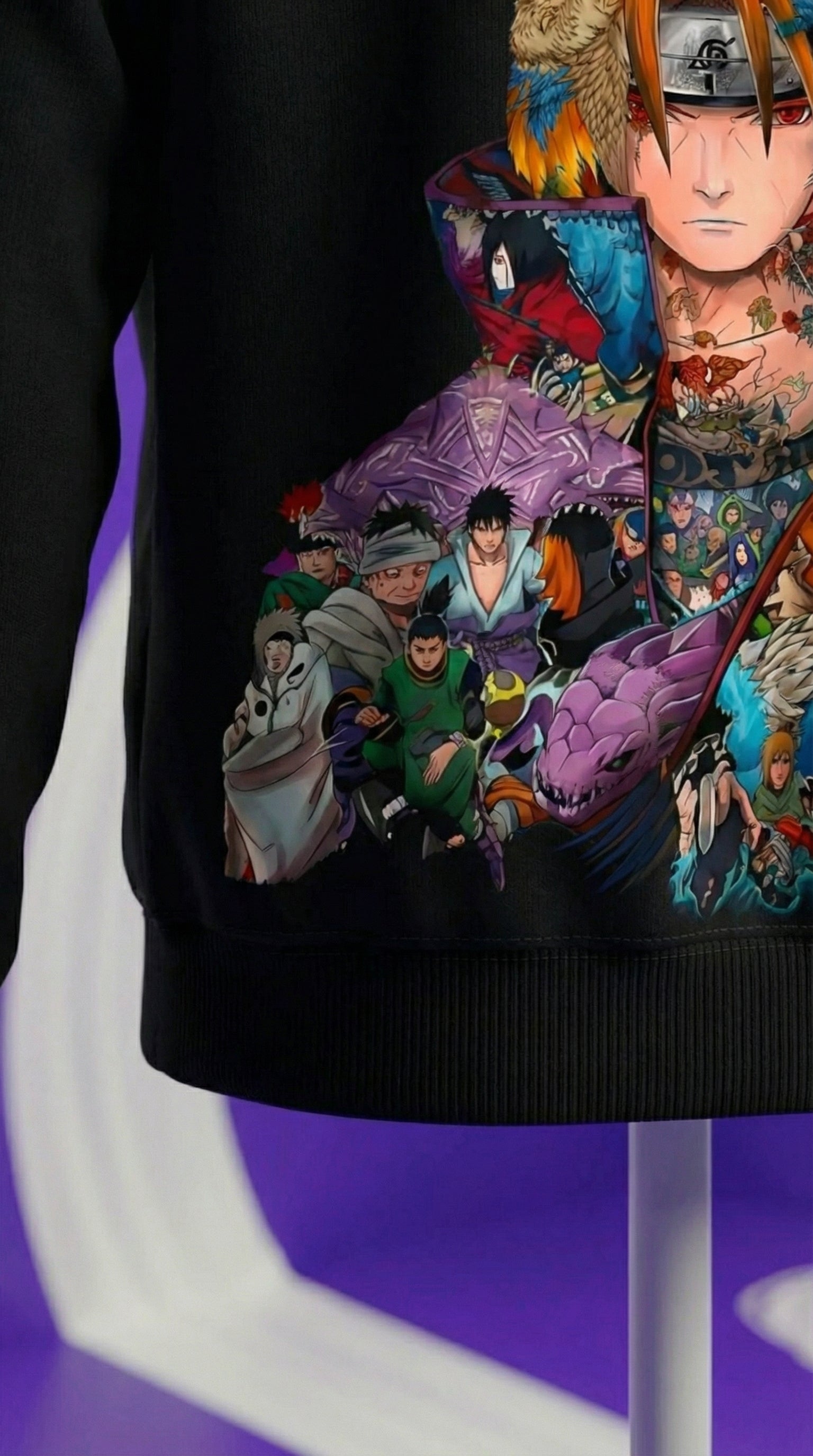 Itachi Uchiha Collage Hoodie