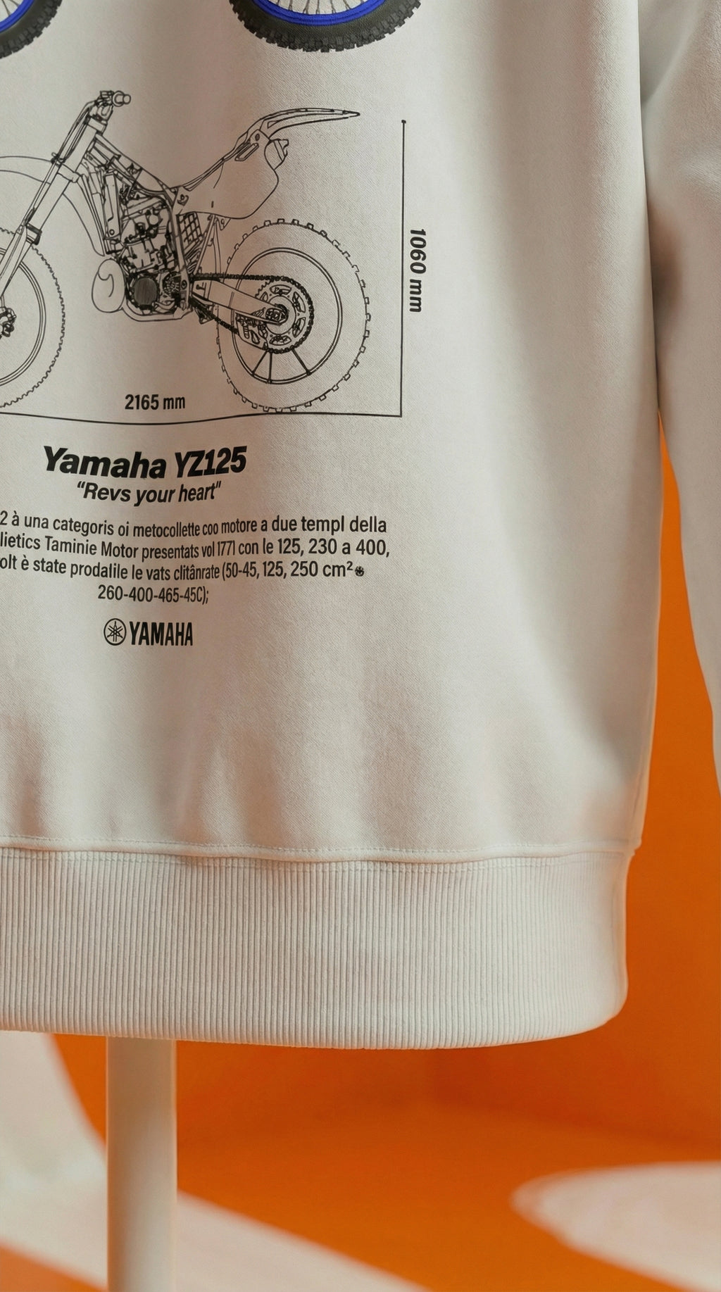 Yamaha YZ125 Blueprint Hoodie