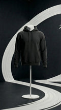ACE Space basic hoodie minimal pullover in black and white
