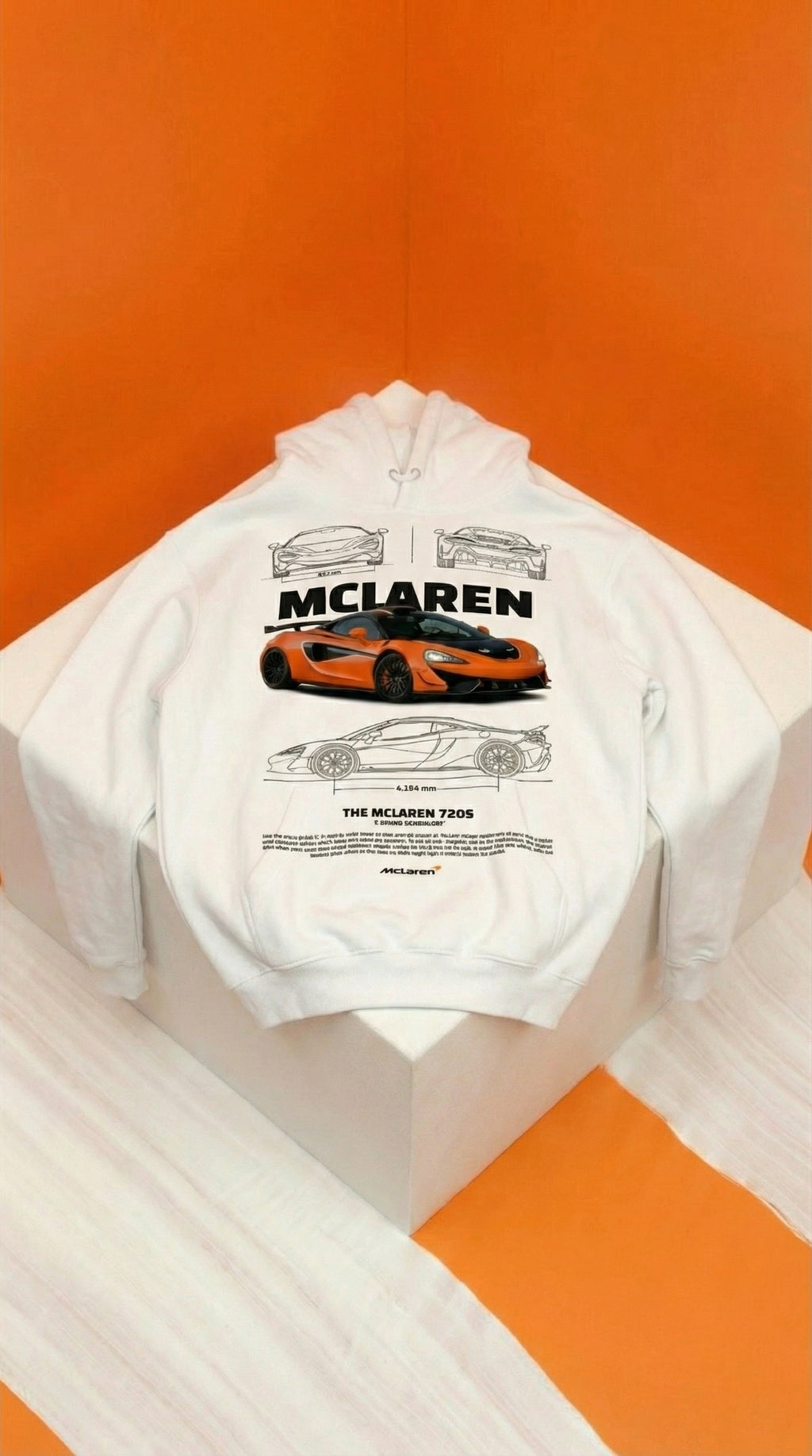 McLaren 720S Blueprint Hoodie