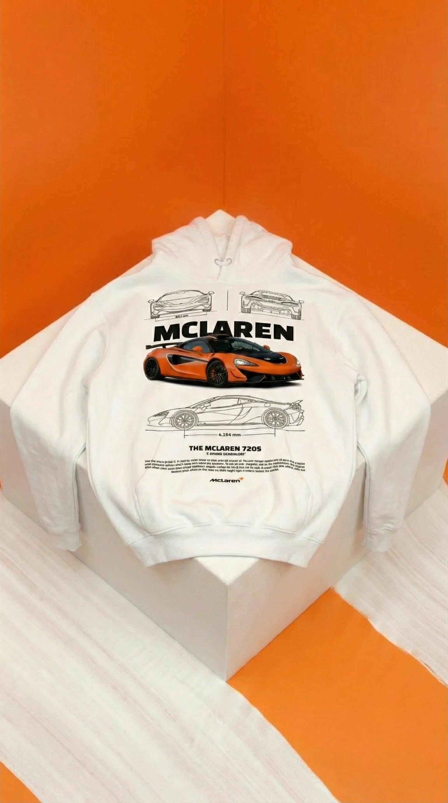 McLaren 720S Blueprint Hoodie