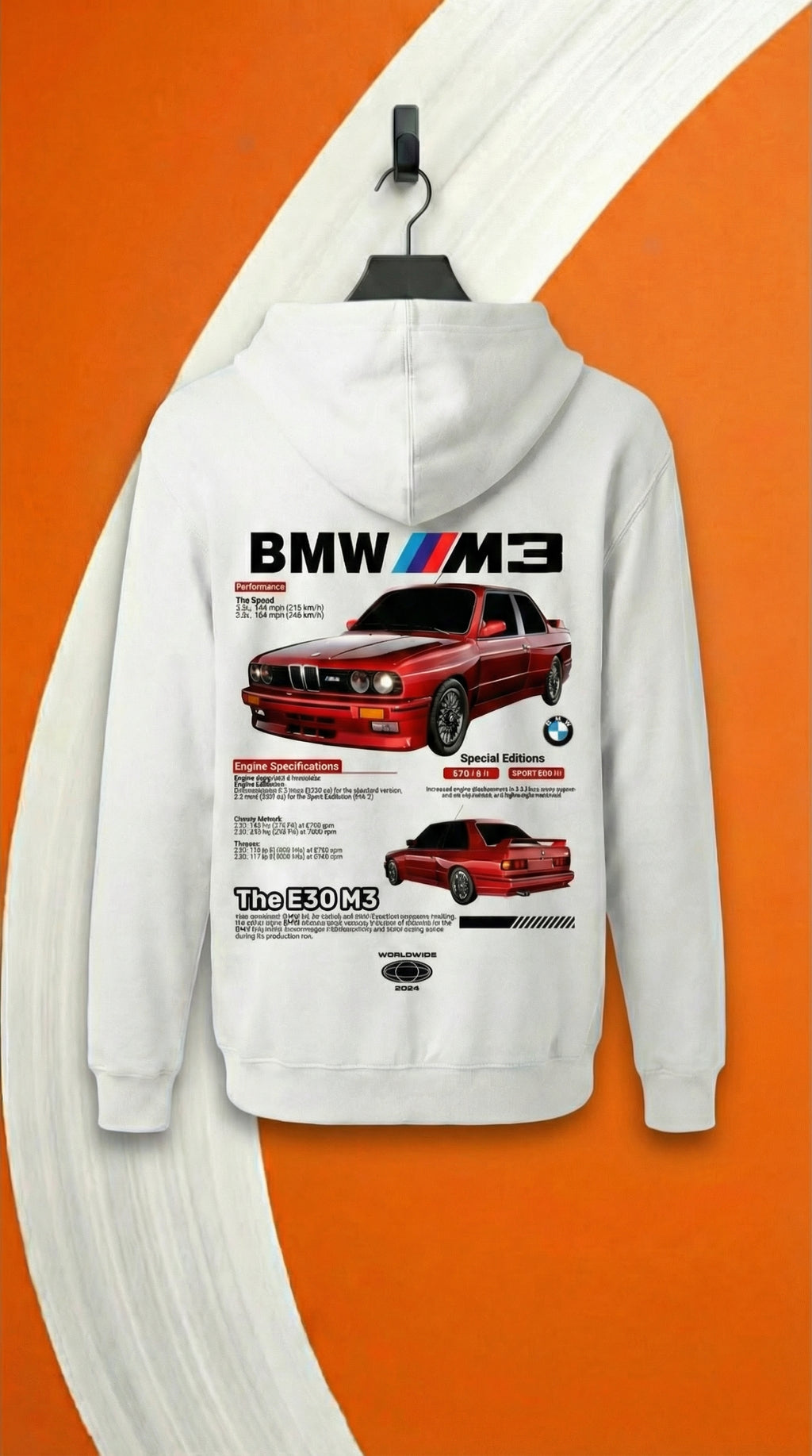 E30 Blueprint Hoodie