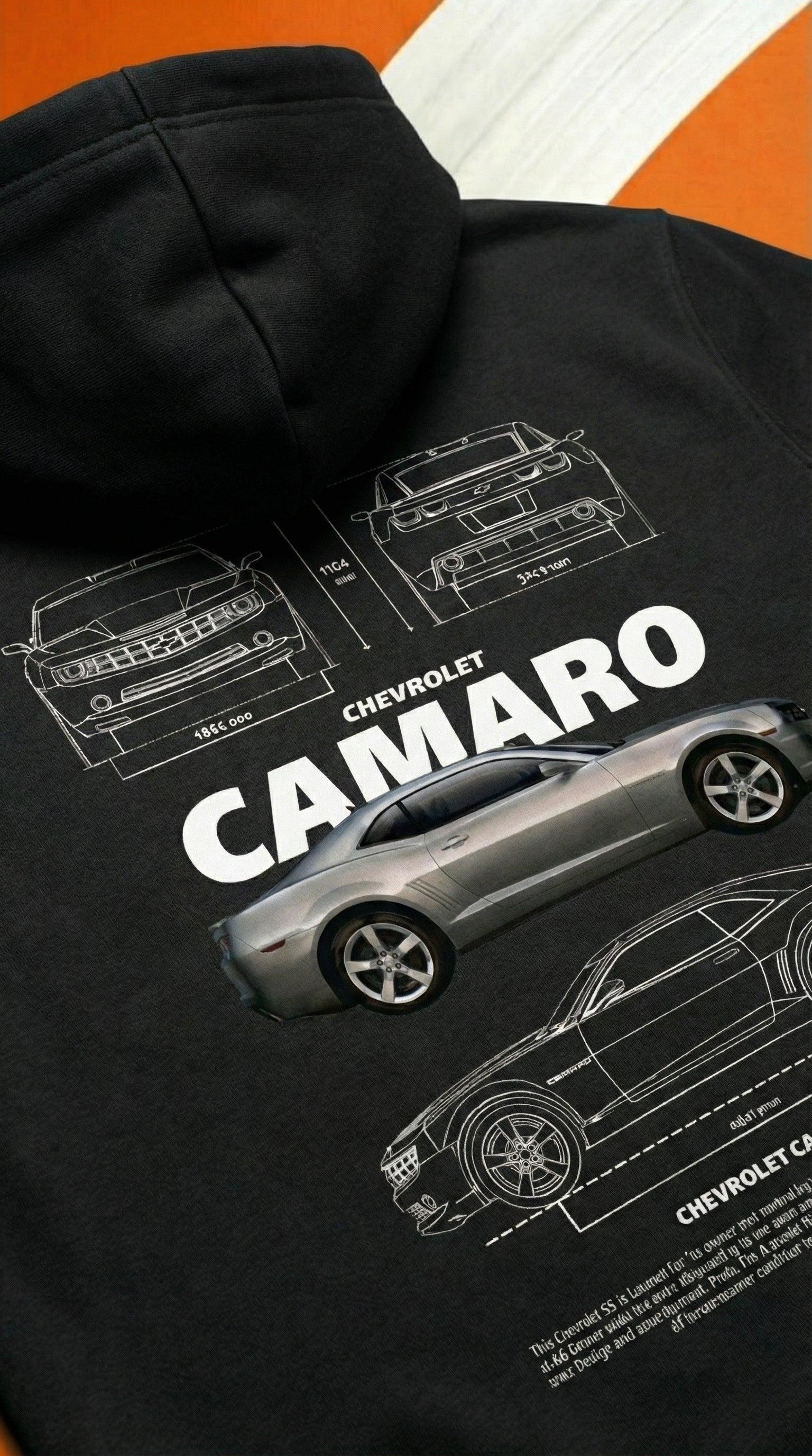 Chevrolet Camaro Blueprint Hoodie