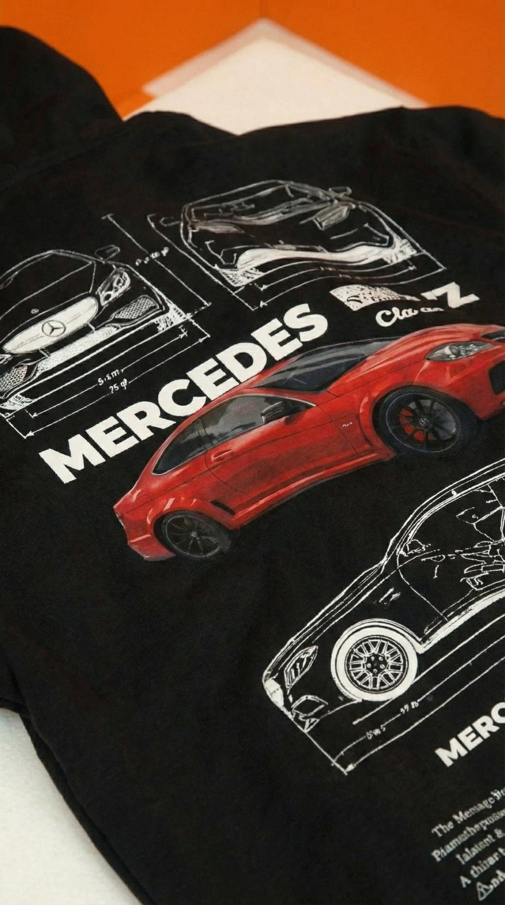 Mercedes-Benz C63 AMG Blueprint Hoodie