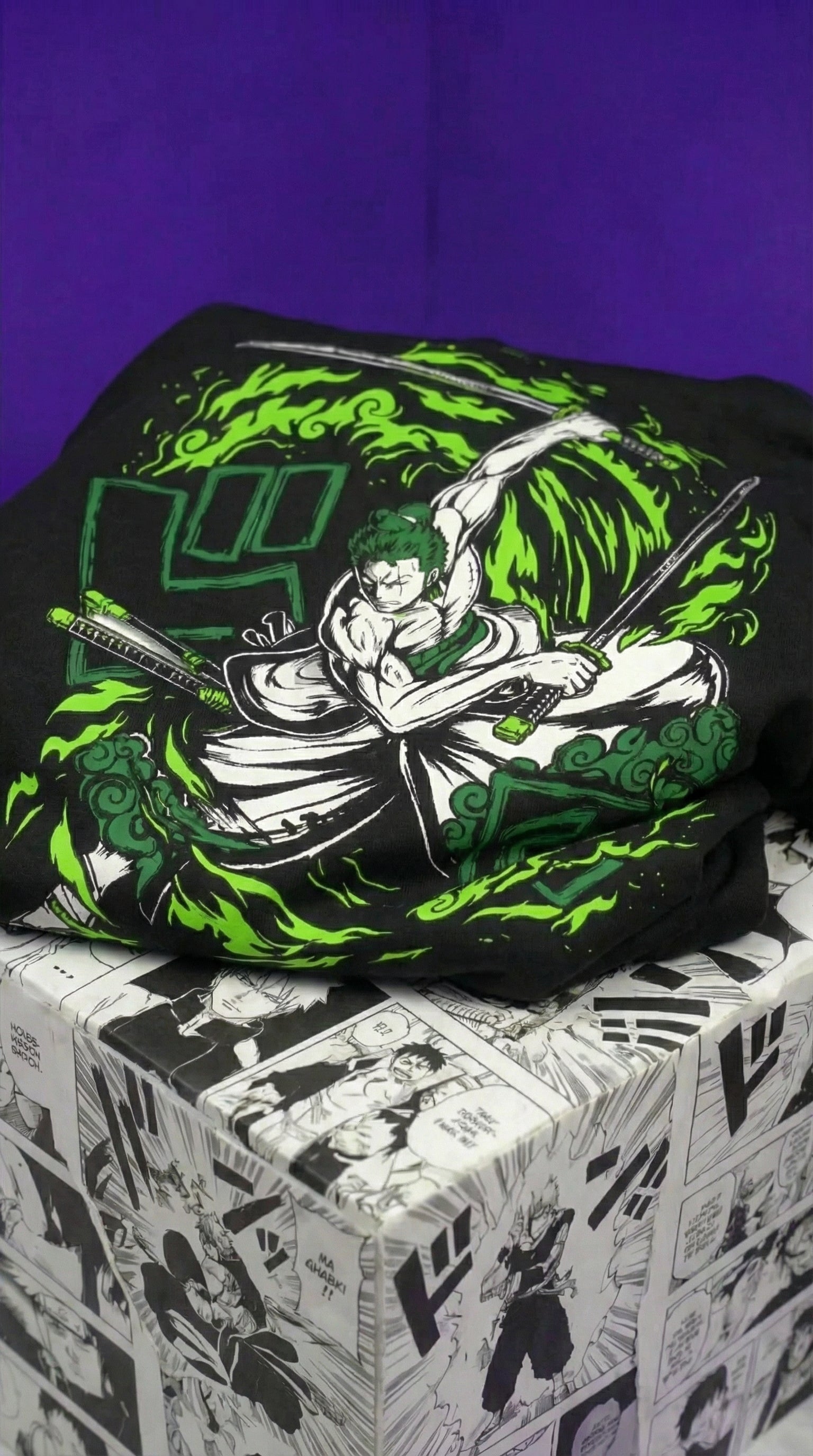 Roronoa Zoro “Green Slash” Hoodie