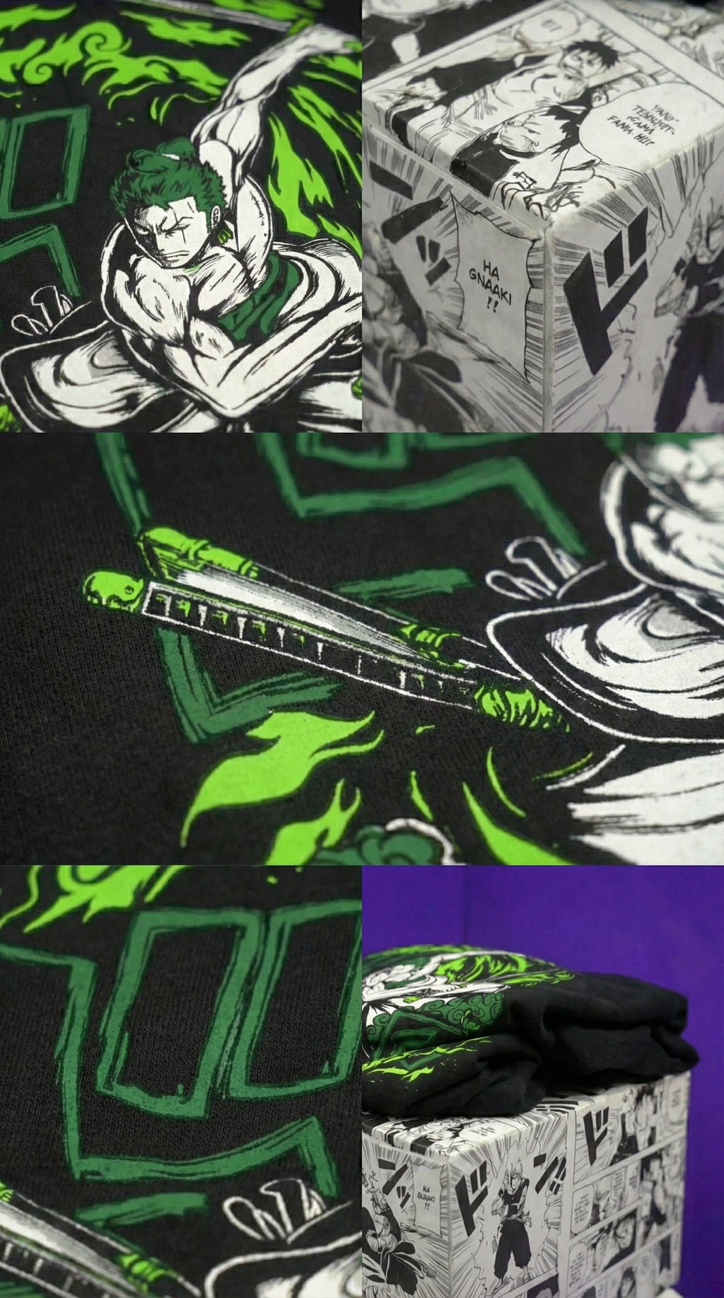 Roronoa Zoro “Green Slash” Hoodie