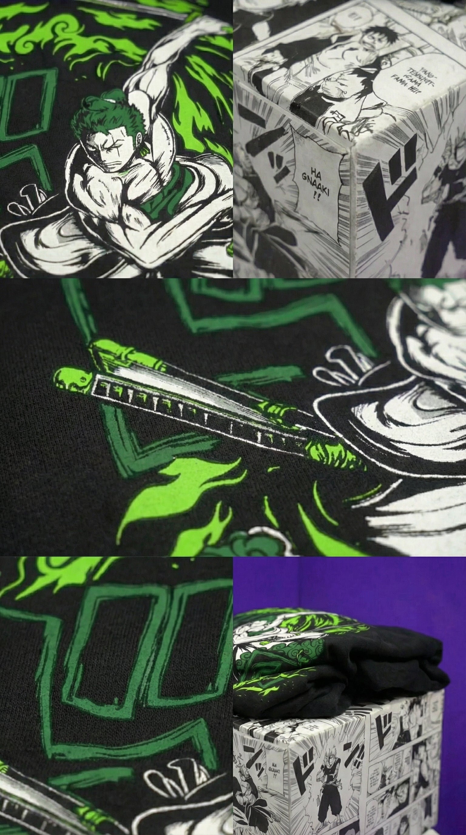 Roronoa Zoro “Green Slash” Hoodie
