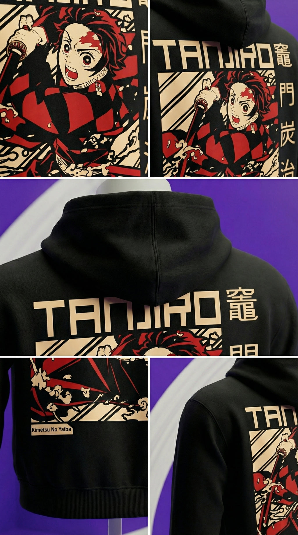 Tanjiro Kamado Demon Slayer Hoodie