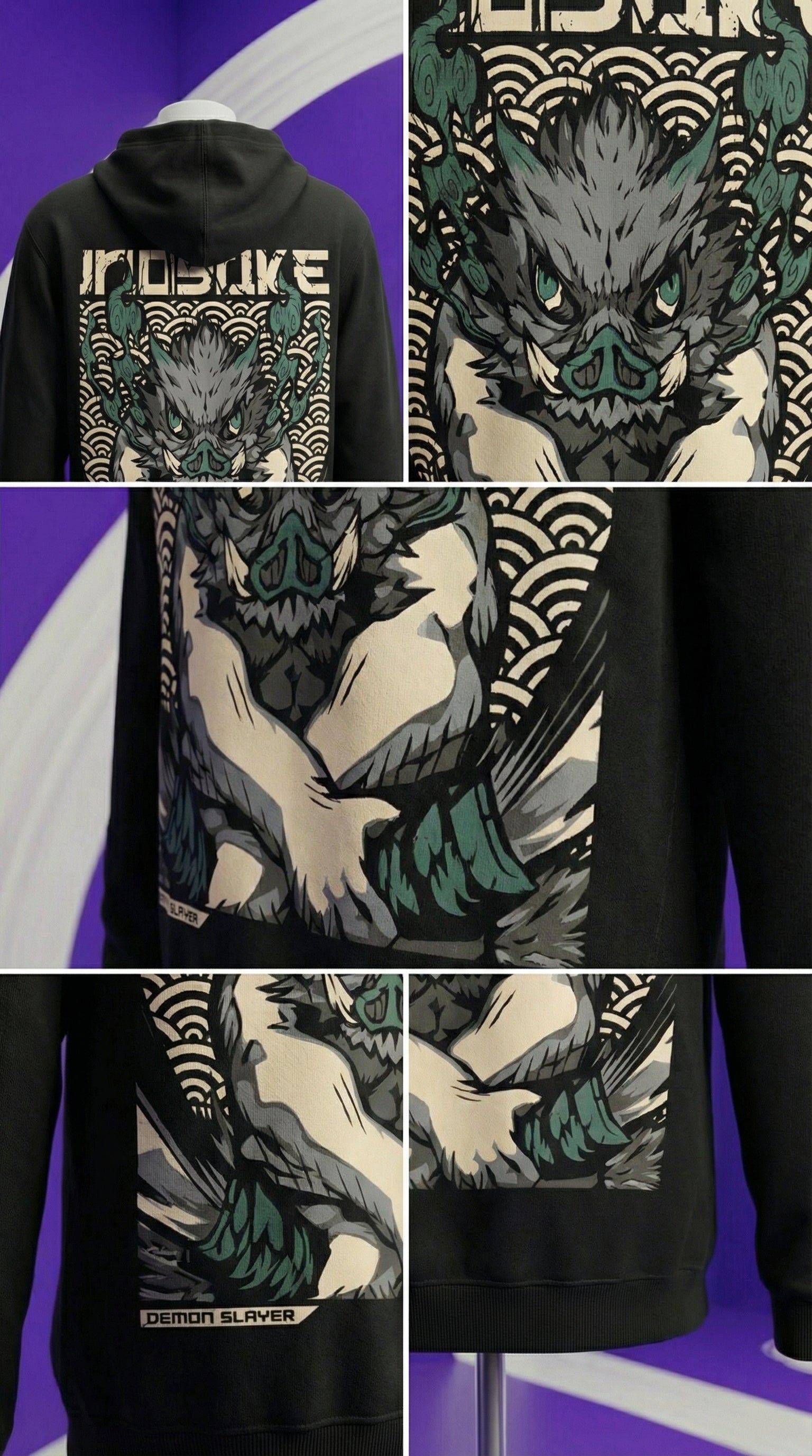 Inosuke Demon Slayer Hoodie