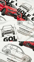 Sweat à capuche Volkswagen Golf GTI Blueprint