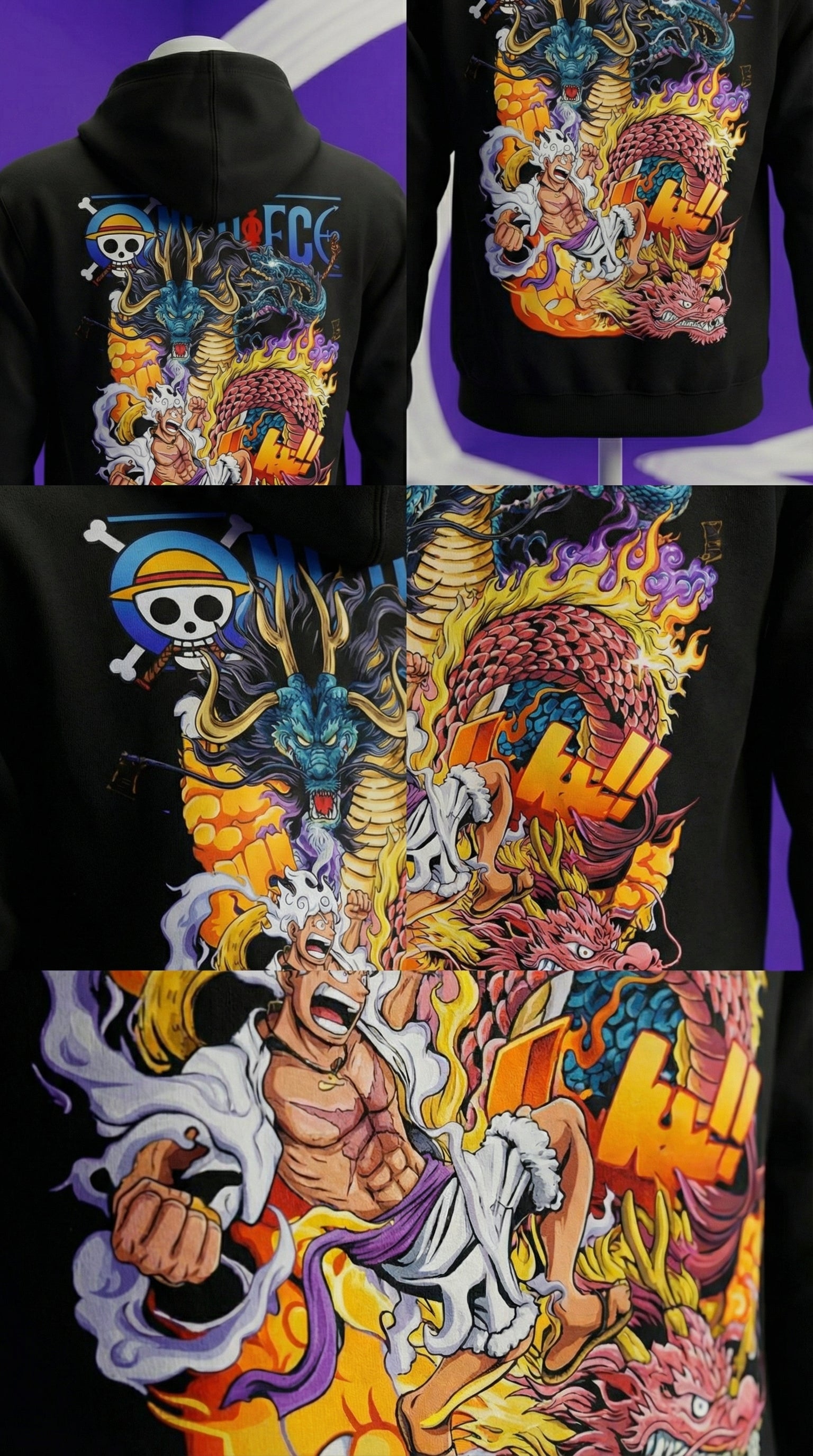 One Piece Luffy “Gear 5” Hoodie