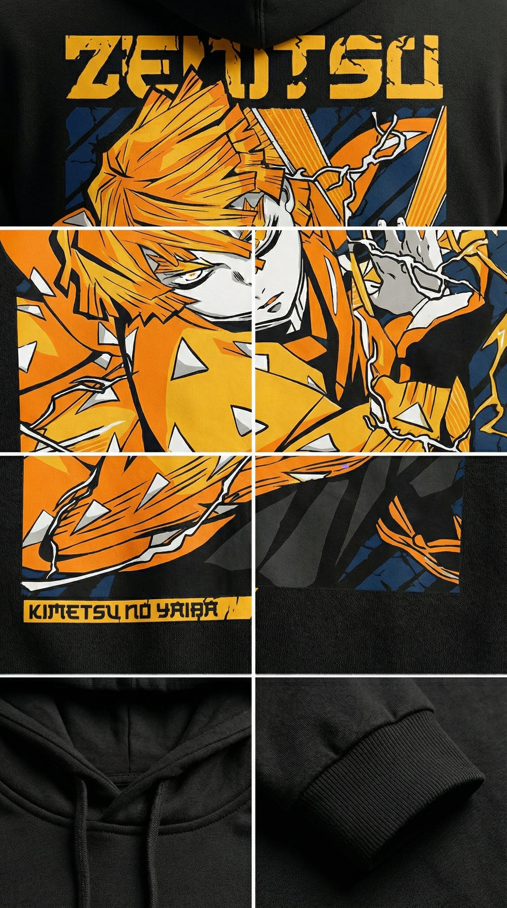 Zenitsu Agatsuma Demon Slayer Hoodie