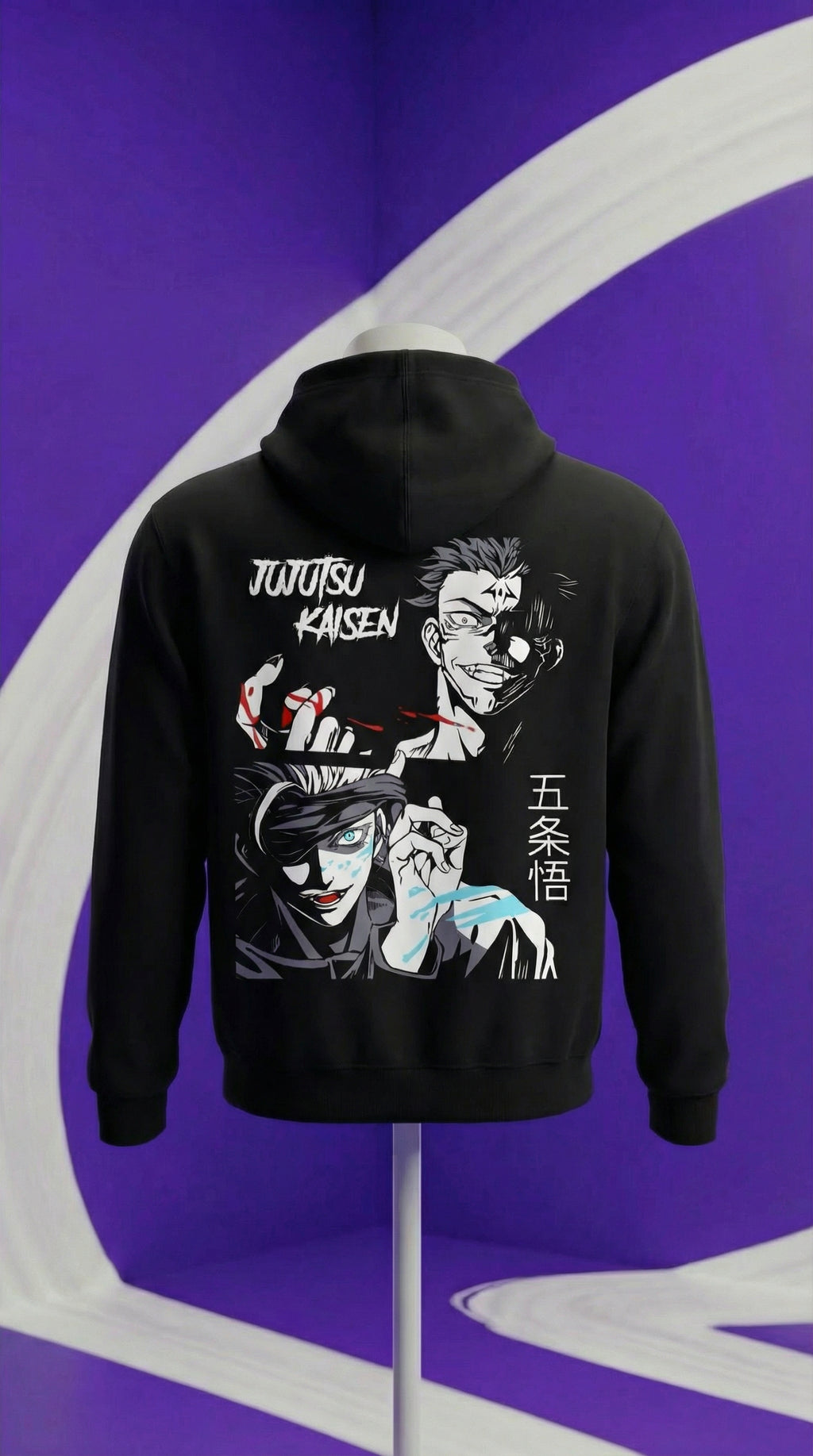 Gojo Satoru x Sukuna JJK Hoodie