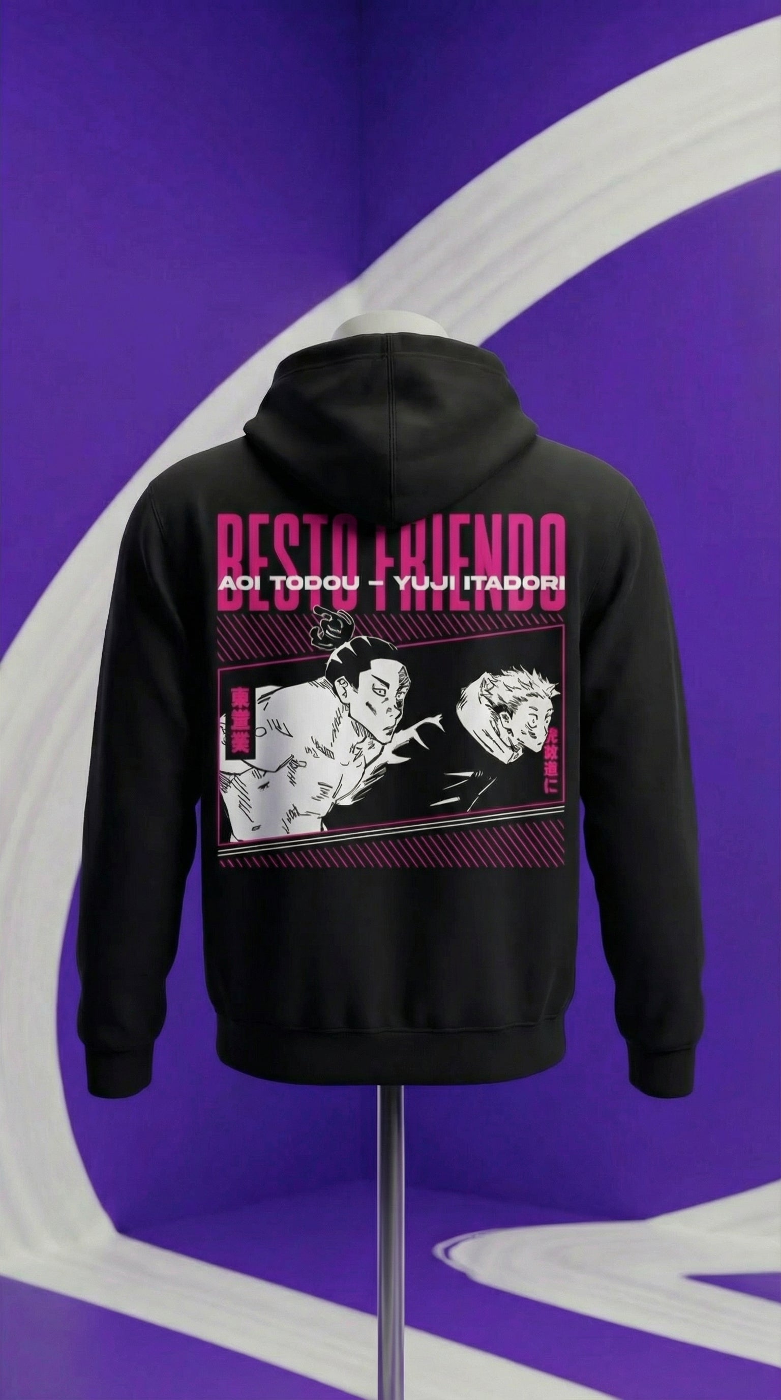Besto Friendo – Aoi Todo x Yuji Itadori JJK Hoodie